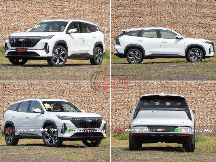 Geely Boyue L Family Car - Different Side View